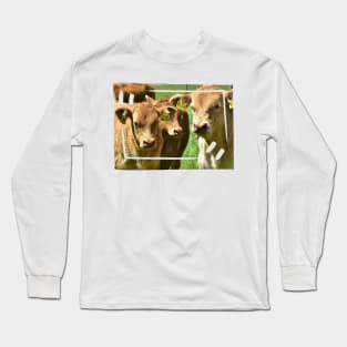 Three Calves Long Sleeve T-Shirt